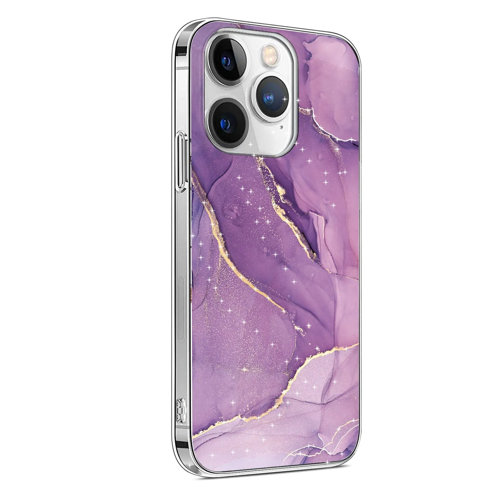 Inspire Series Purple Marble Case - iPhone 15 Pro Max - CP00474