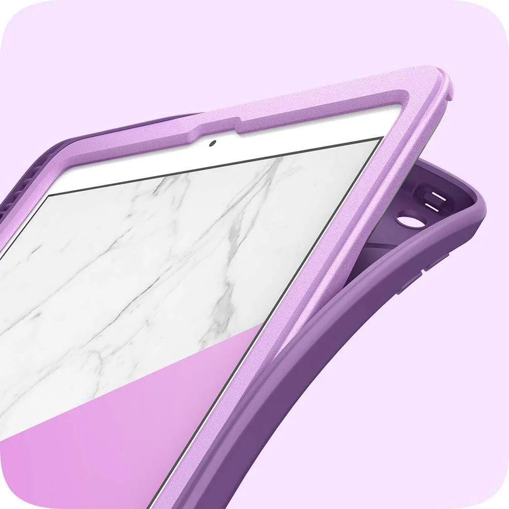 iPad 9.7 inch (2017 & 2018) Cosmo Case-Marble Purple