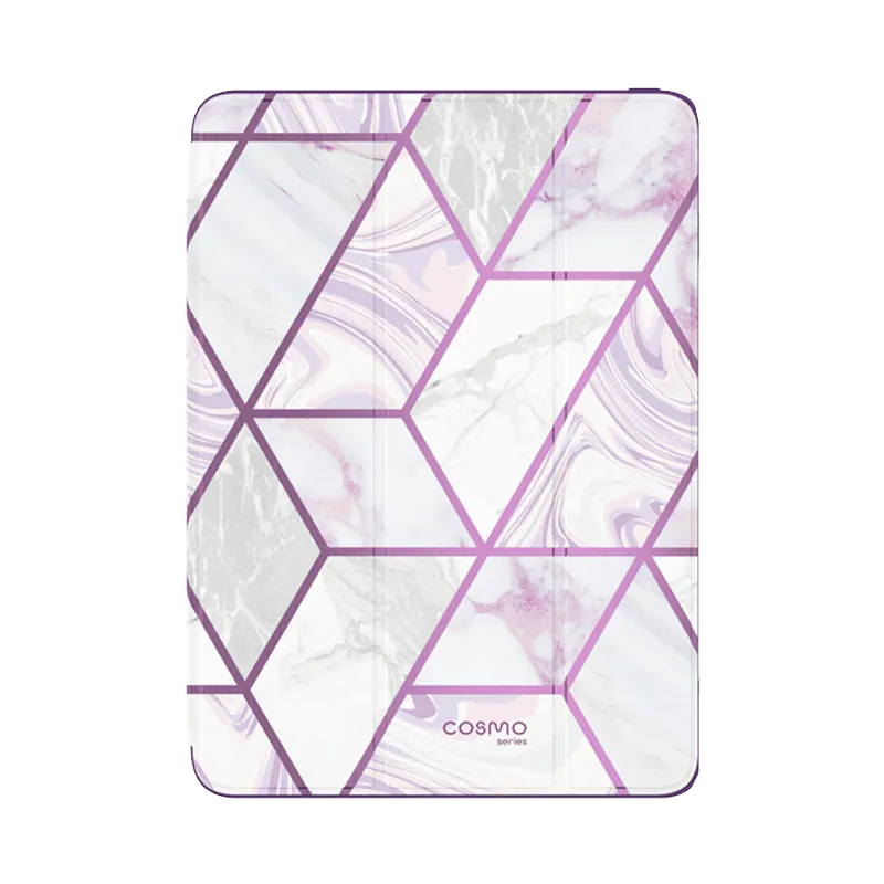 iPad 9.7 inch (2017 & 2018) Cosmo Case-Marble Purple