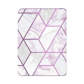 iPad 9.7 inch (2017 & 2018) Cosmo Case-Marble Purple