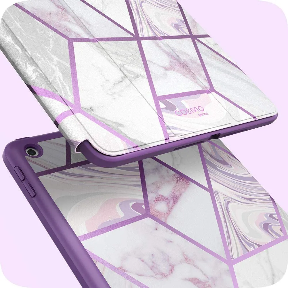 iPad 9.7 inch (2017 & 2018) Cosmo Case(open box)-Marble Purple