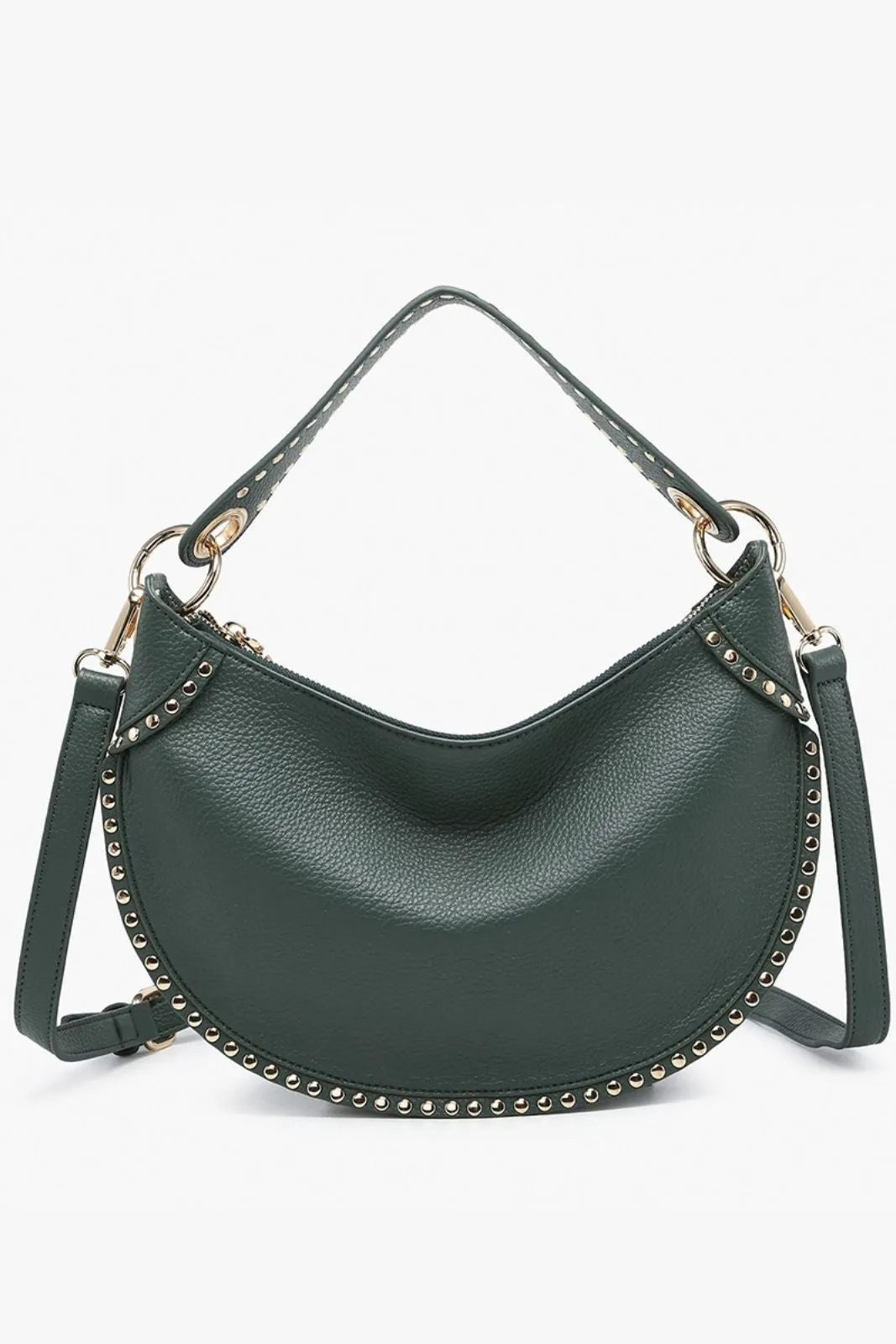 Jenna Studded Shoulder Bag