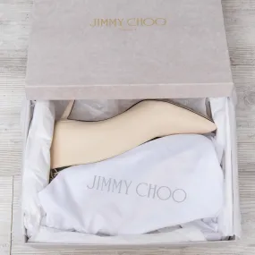 Jimmy Choo Linen Leather Lark 65 Shoes