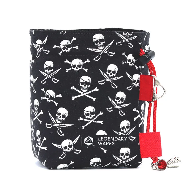 Jolly Roger Pirate Dice Bag