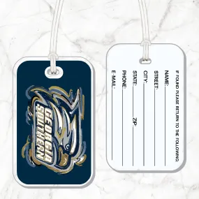 Justin Patten Athletic Eagle Acrylic Luggage Tag