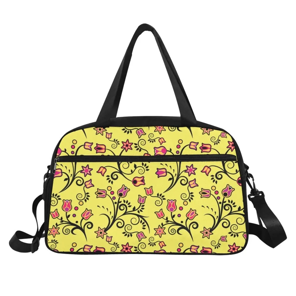 Key Lime Star Fitness Handbag