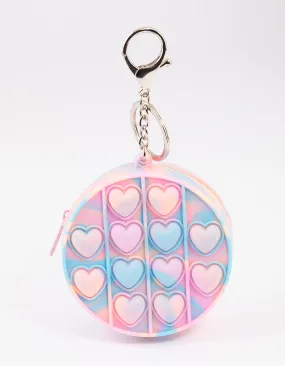 Kids Silicone Pop Key Ring