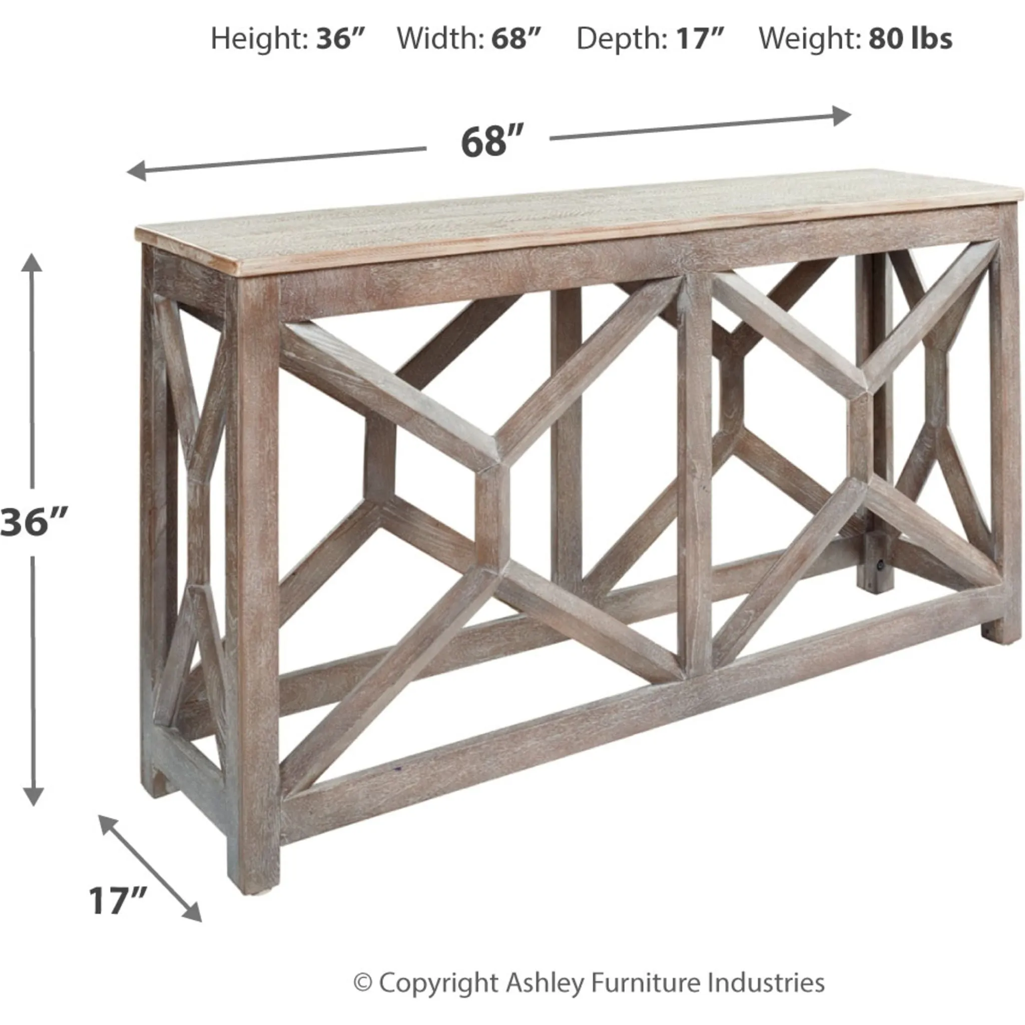 Lanzburg Console Table