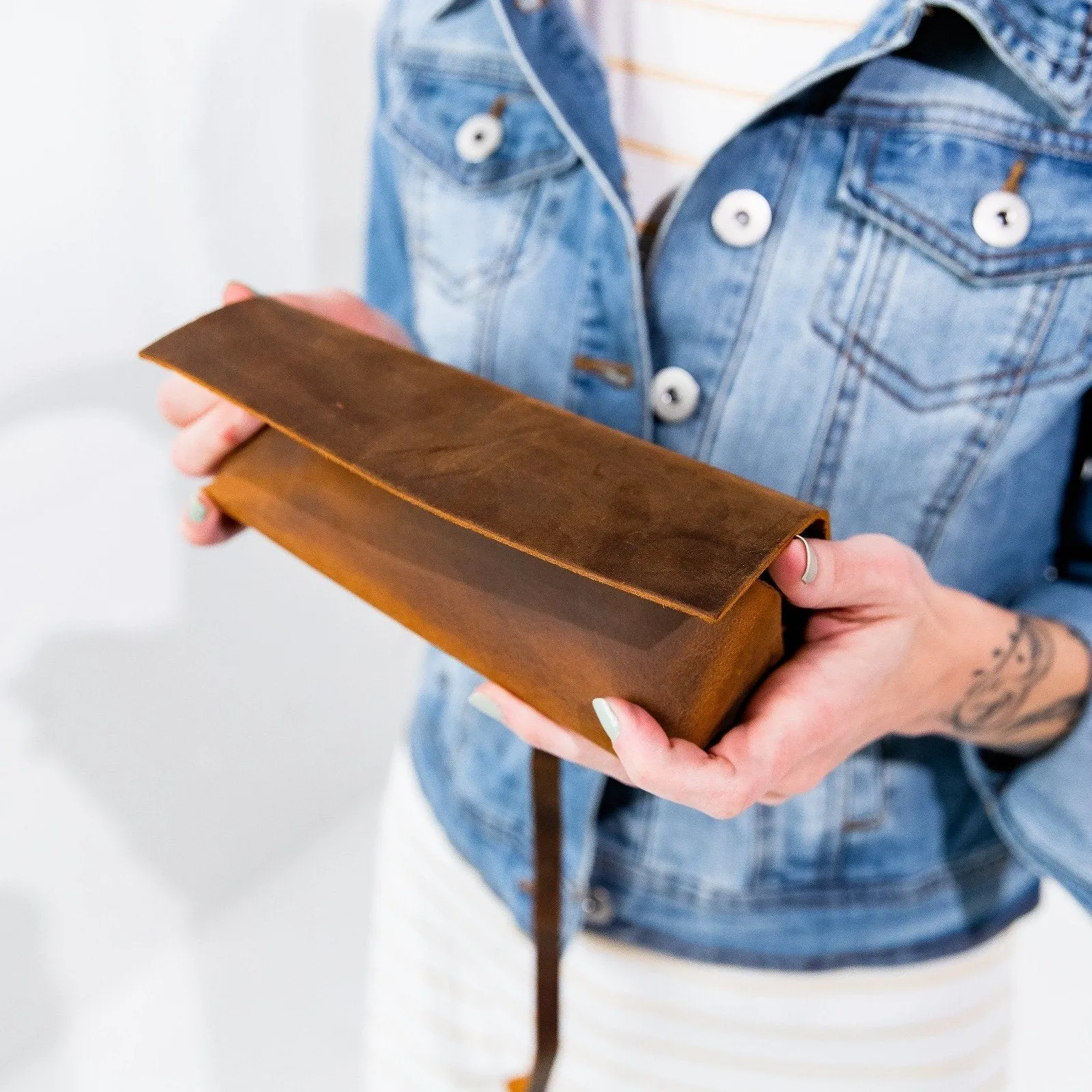 Leather Artist Pencil Case