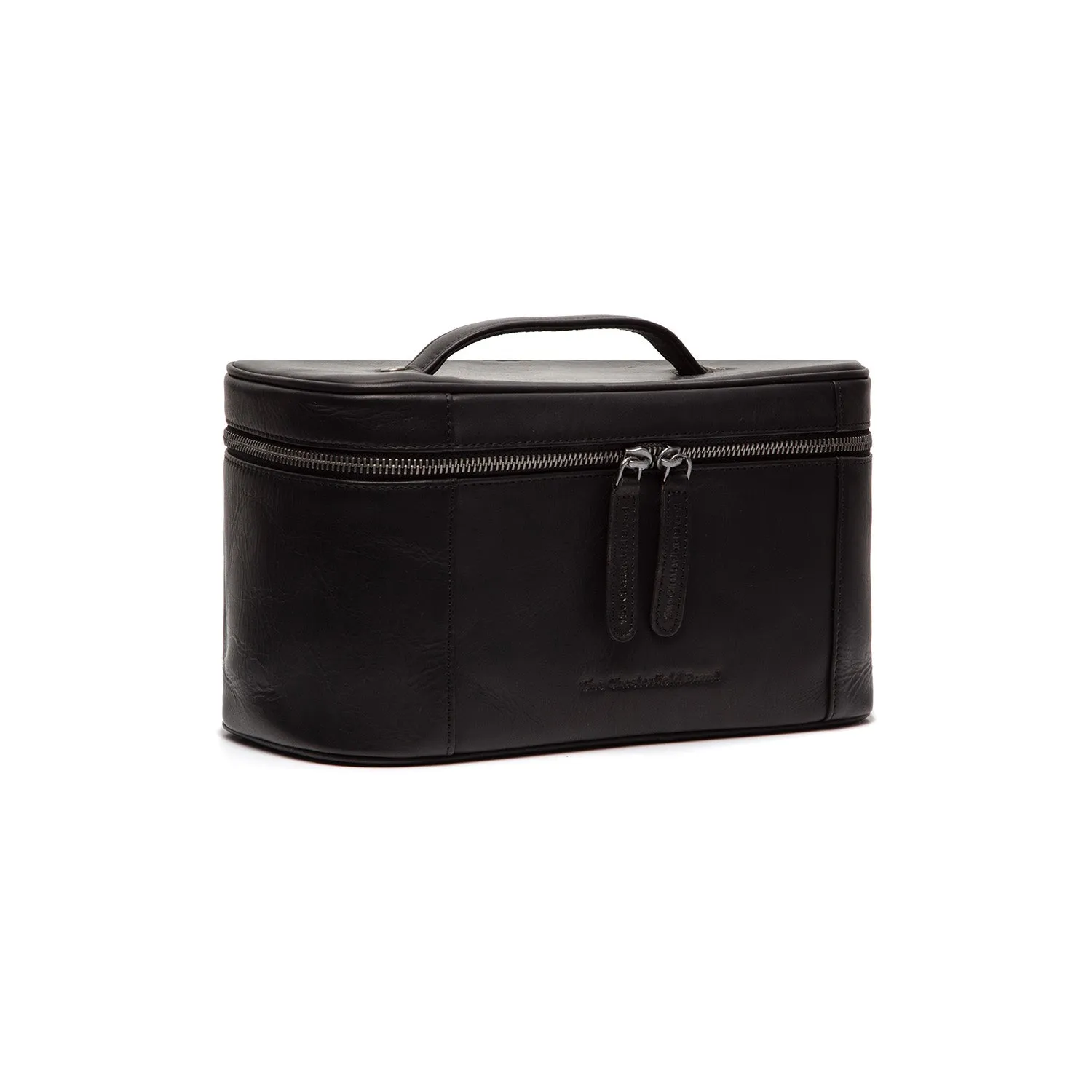 Leather Toiletry Bag Black Limone