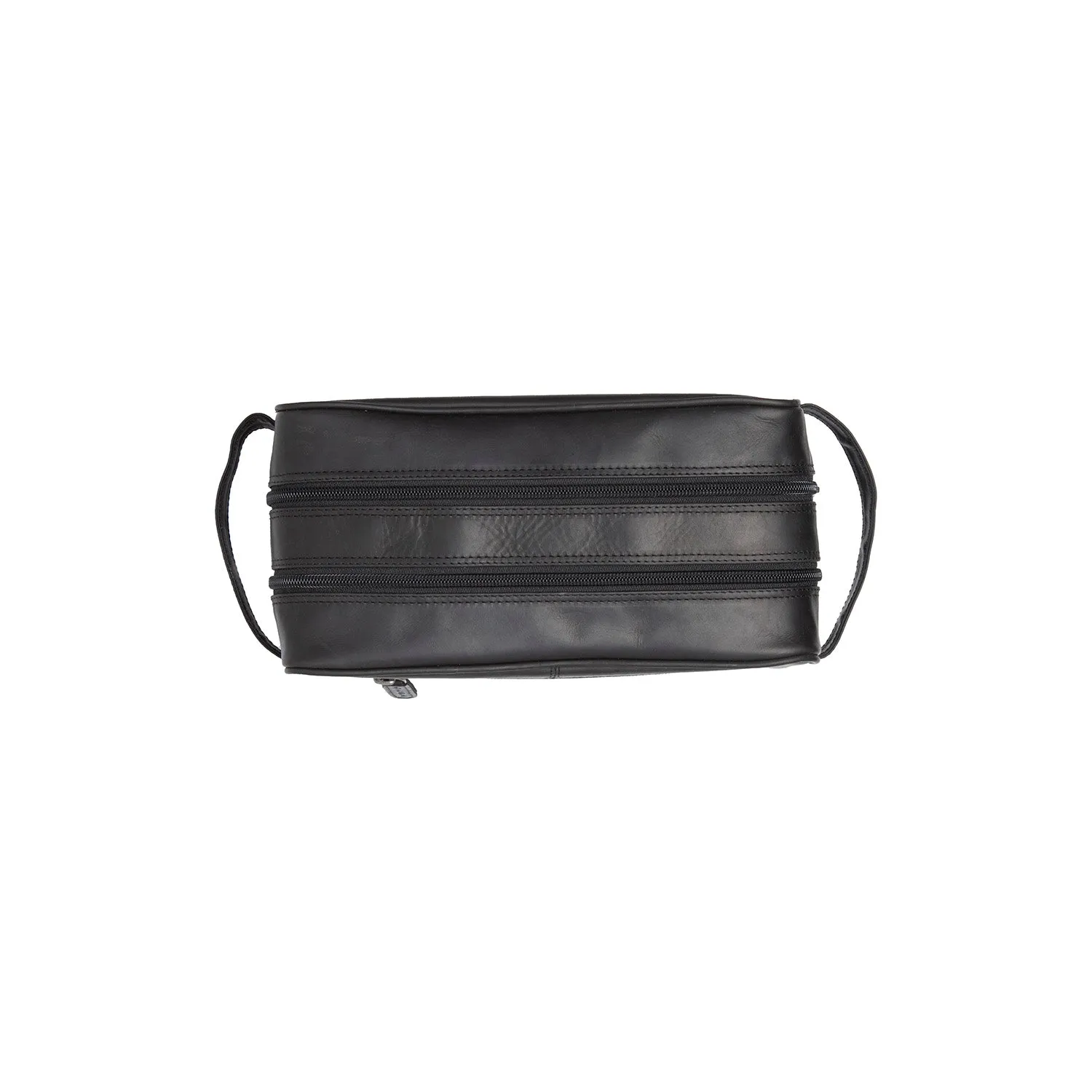 Leather Toiletry Bag Black Stacey