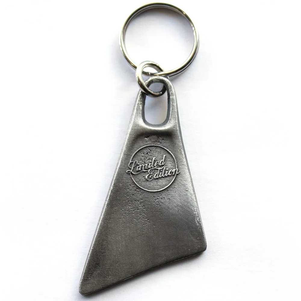 Limited Edition Fin Metal Keyring