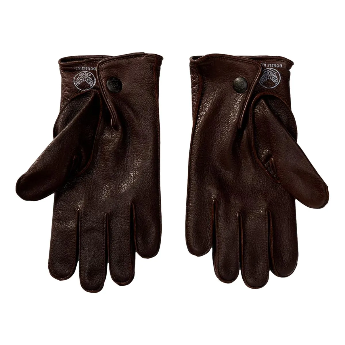 Lined Leather Gloves Vintage Brown