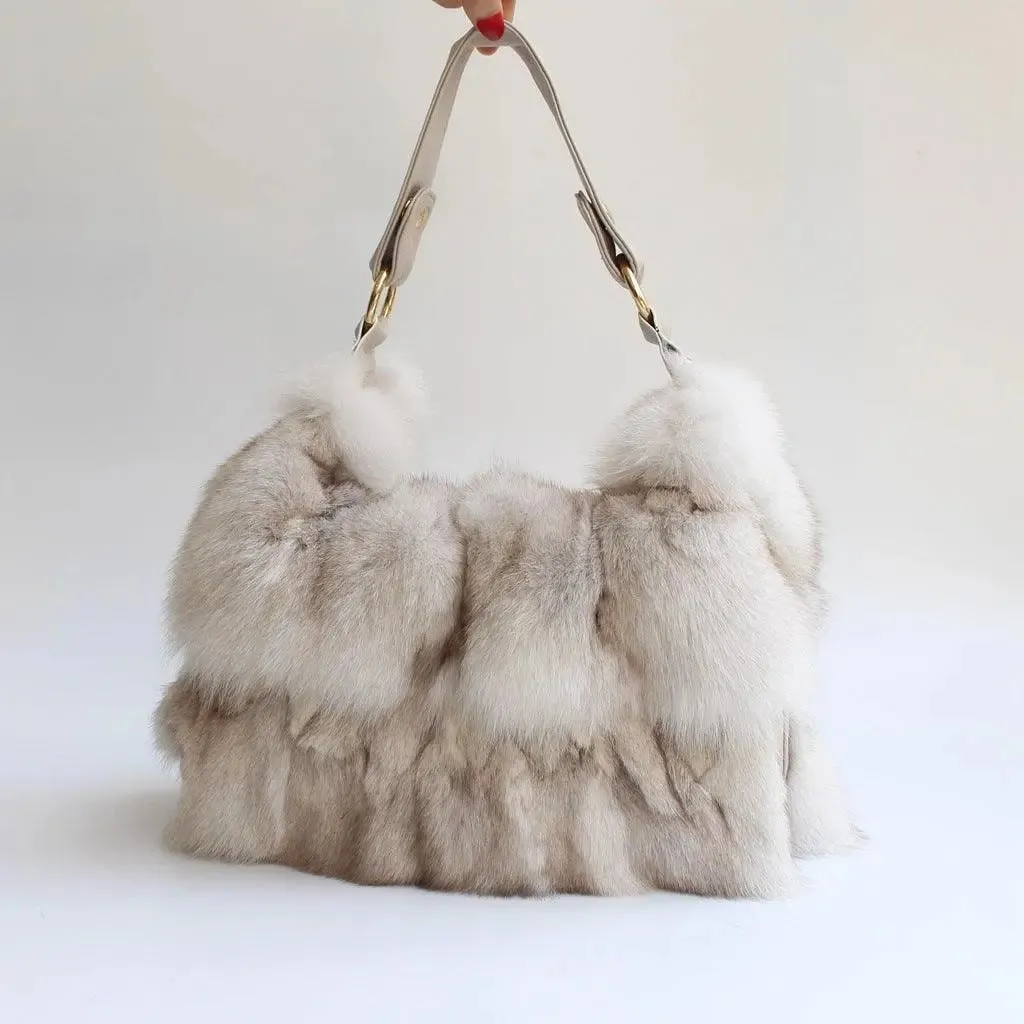 Little Addiction Faux Fur Shoulder Bag