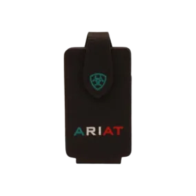 M&f Ariat With Ariat Logo In Mexico Flag Colors Rowdy Brown Cell Phone Case