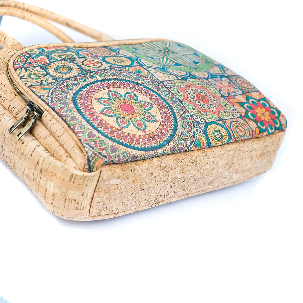 Mandala Print Cork Women's Briefcase BAGD-546