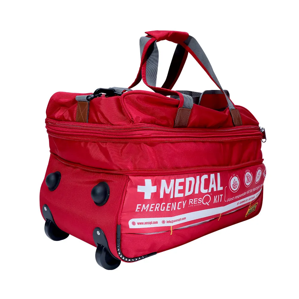 MEDICAL EMERGENCY RESQ KIT | shock resistant capacity of 33kv