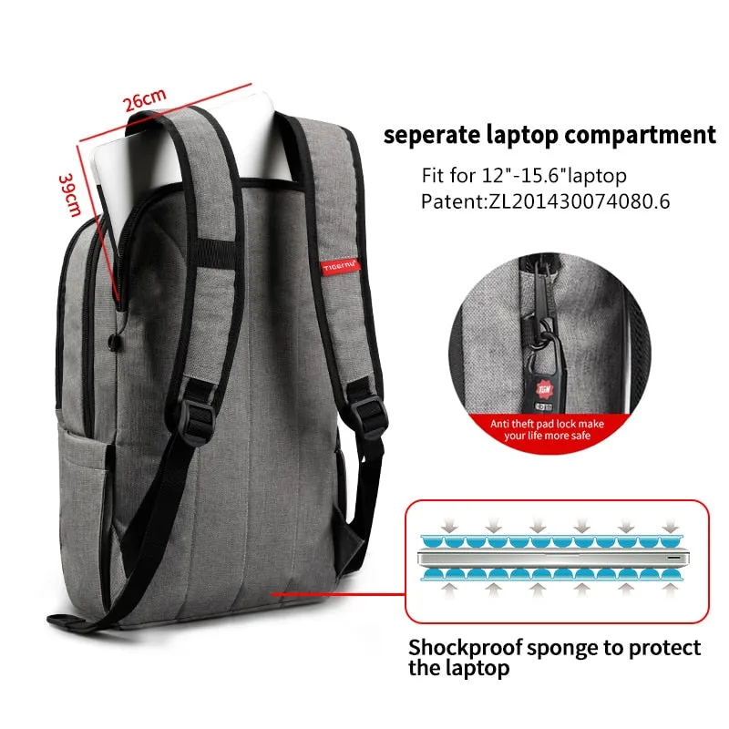 Men's Backpack for Men Work Anti-theft 15Inch Notebook Computer Backpack Bags Men Backpack