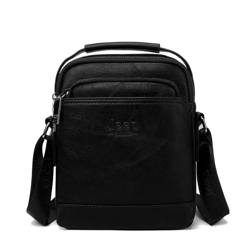 Men's Travel New Handbags Hot Sale Male Large Split Leather Men Messenger Bag  Man Fashion Crossbody Shoulder Bags