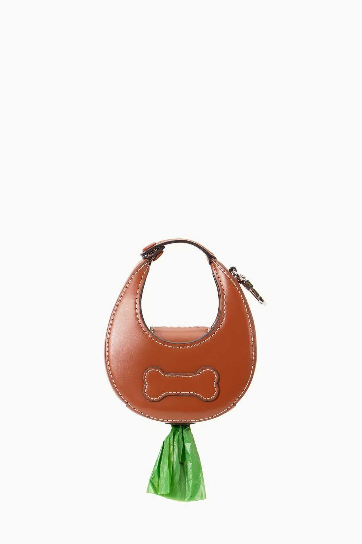 MICRO MOON POOP BAG CARRIER | TAN