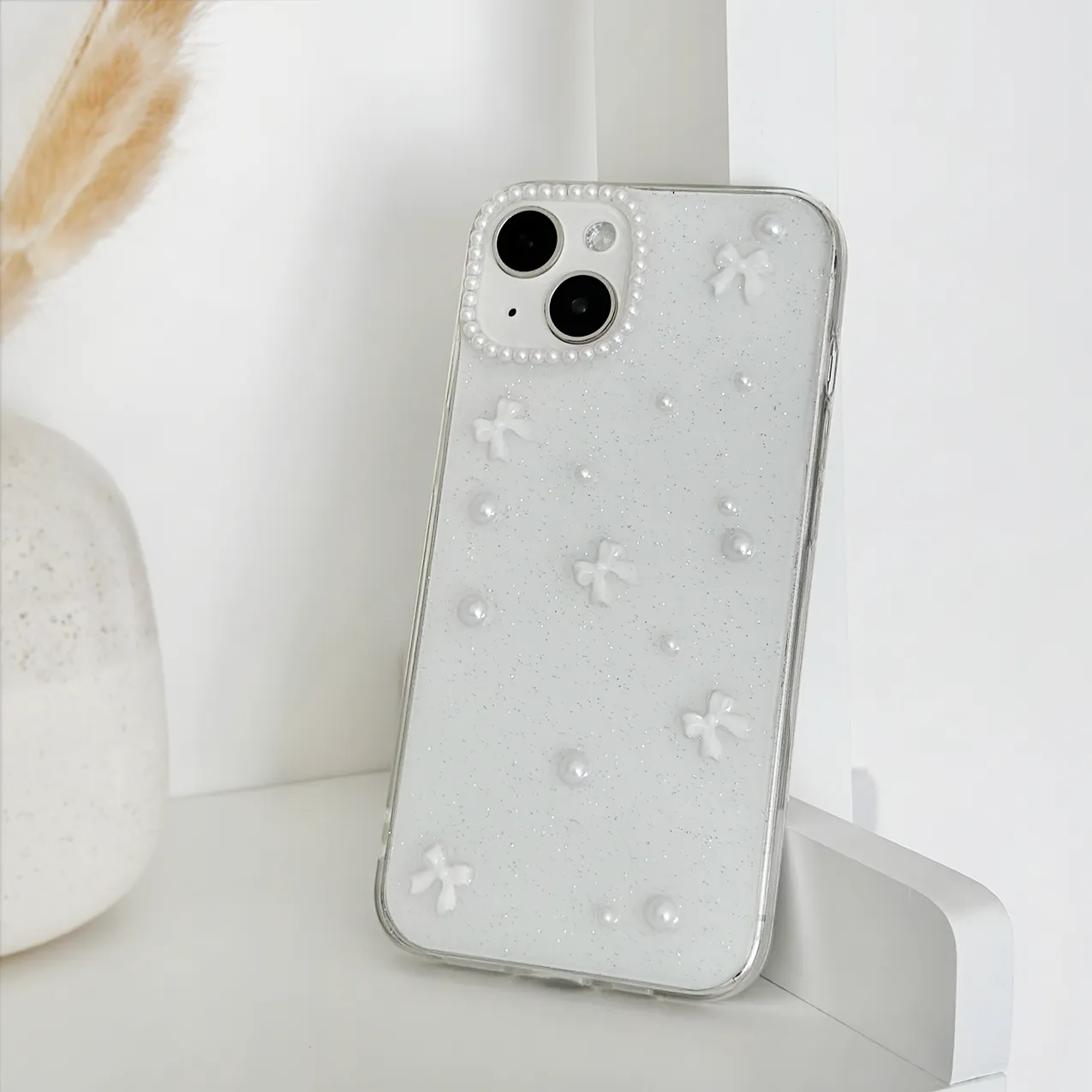 Mini White Bows Phone Case