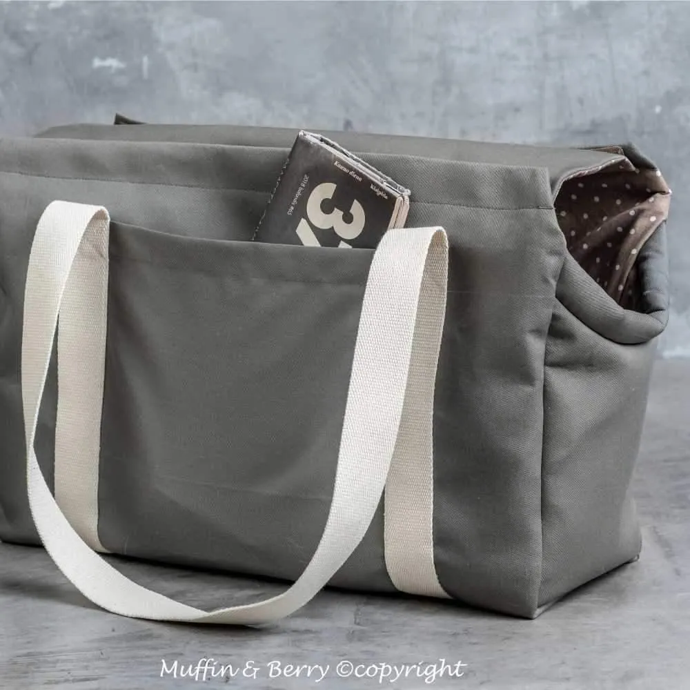 Muffin & Berry Luxury Dog Carrier and Travel Bag - Noor