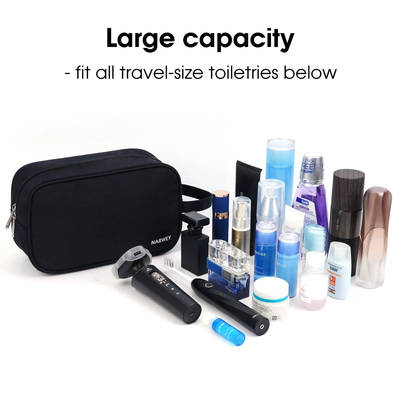 NARWEY Toiletry Bag Dopp Kit (NW5158)