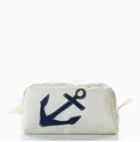 Navy Anchor Toiletry Bag