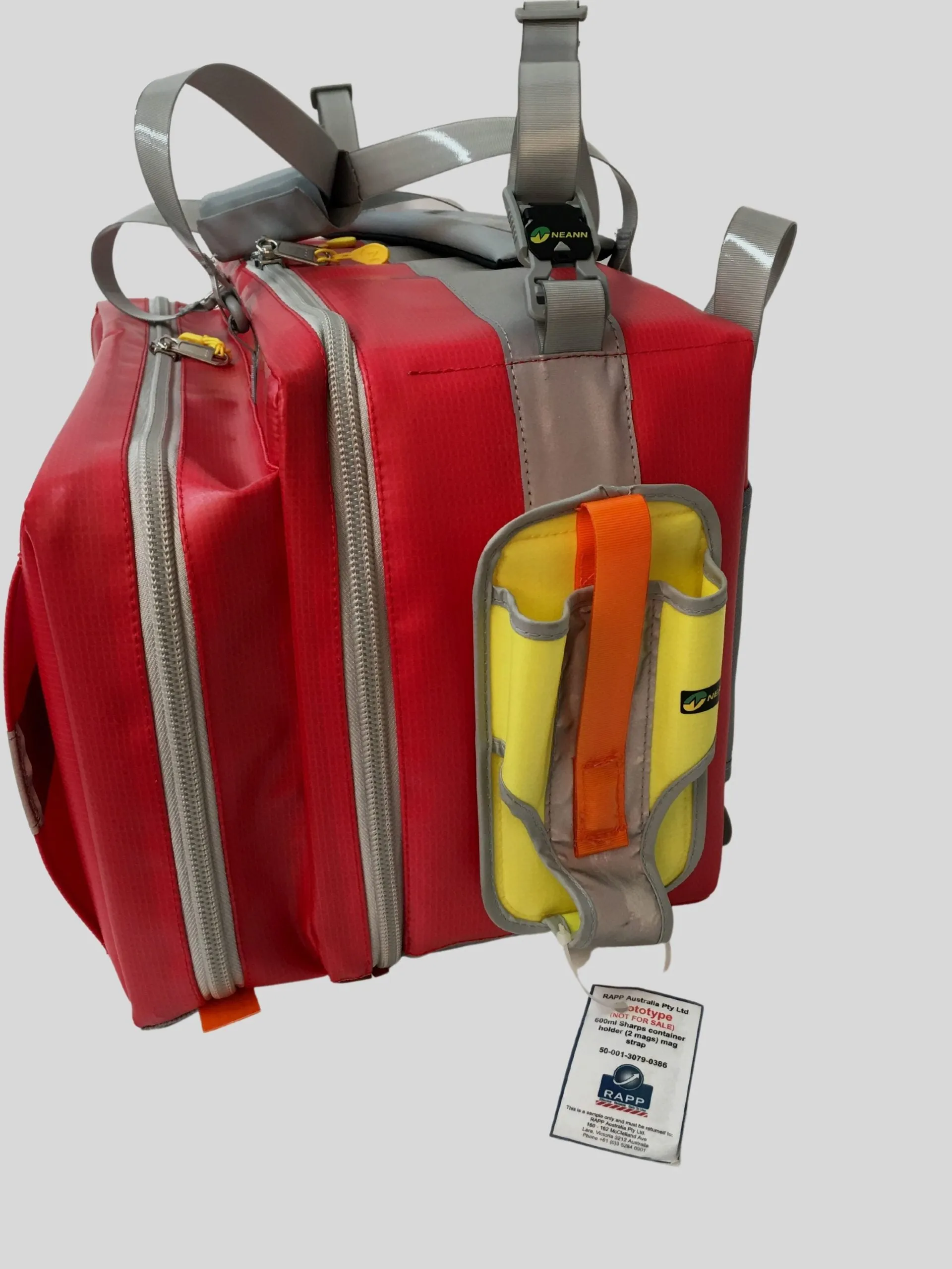 Neann Paramedic Response Bag Only - Red