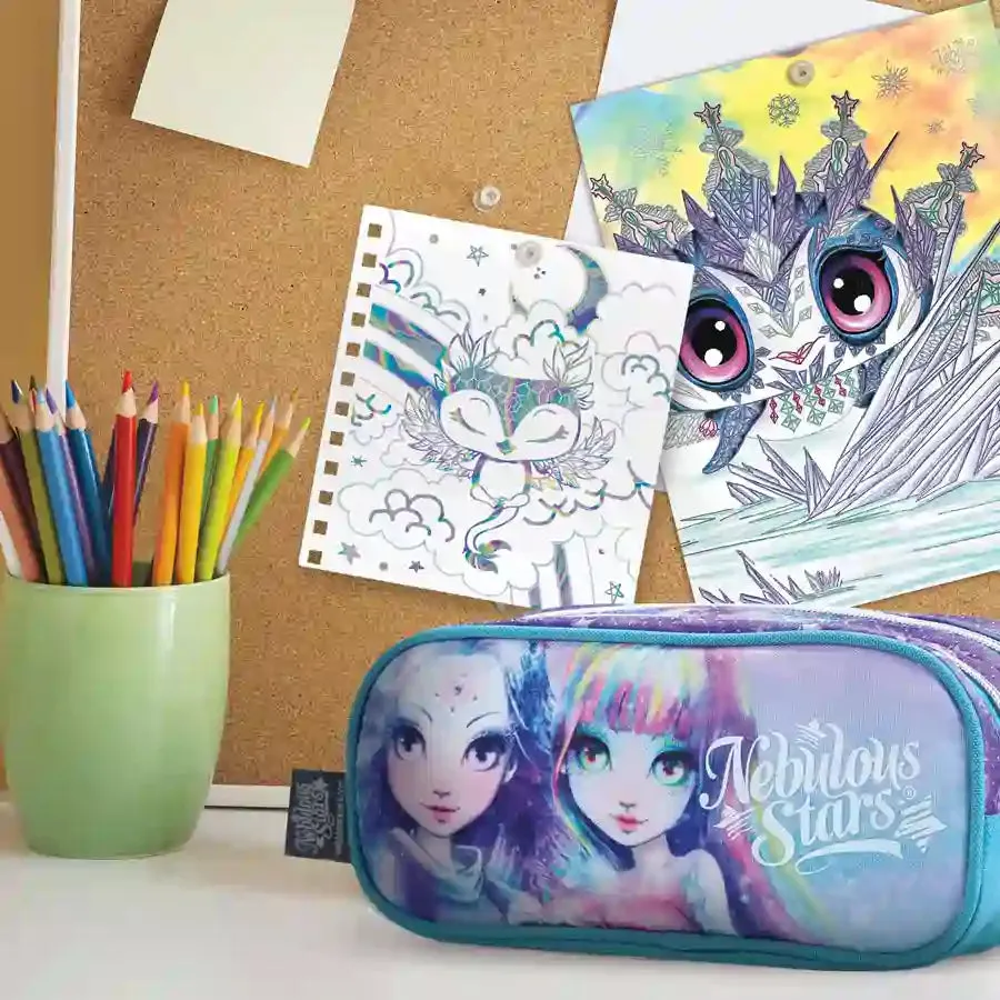 Nebulous Stars Pencil Case - 23cm - Serie 2 (Isadora & Iceana)