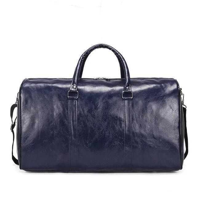 New Arrival Leather Travel Luxury Men Large Capacity Portable Male Shoulder Bags