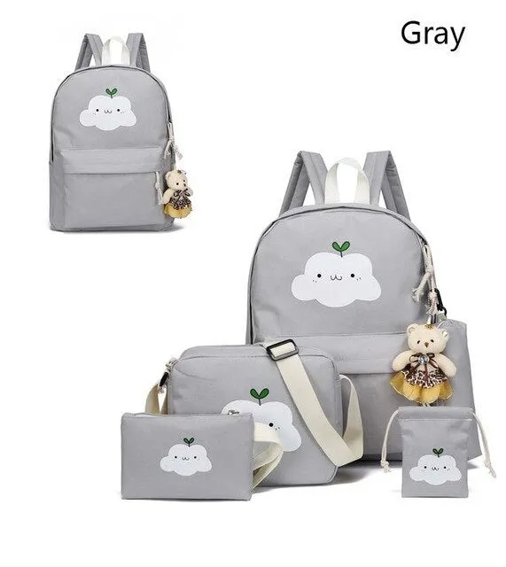 New Fashion Nylon Backpack Schoolbags