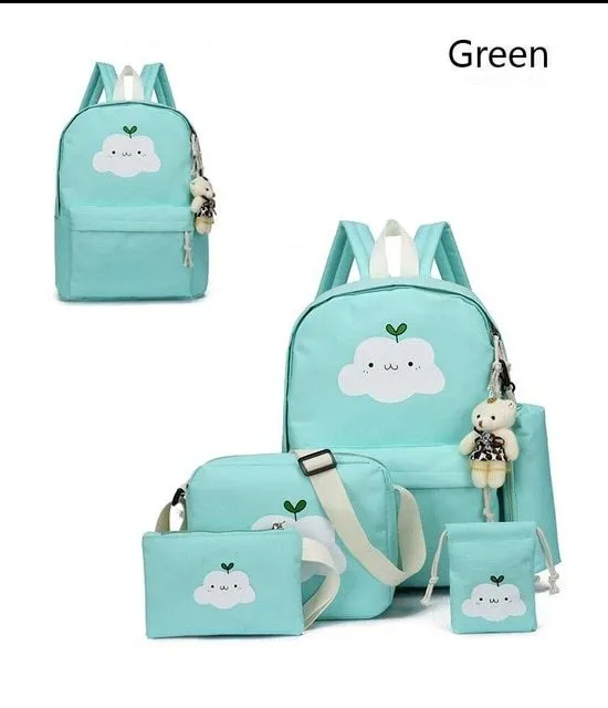 New Fashion Nylon Backpack Schoolbags