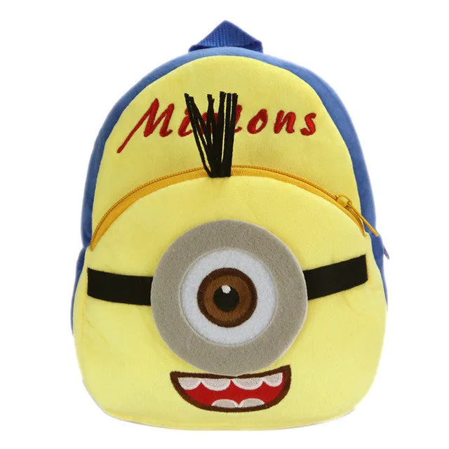 New Plush Backpacks Cute Cartoon Kids Mini Schoolbag Children's Gifts Kindergarten Girl Baby Children School Bags for Girls Boys