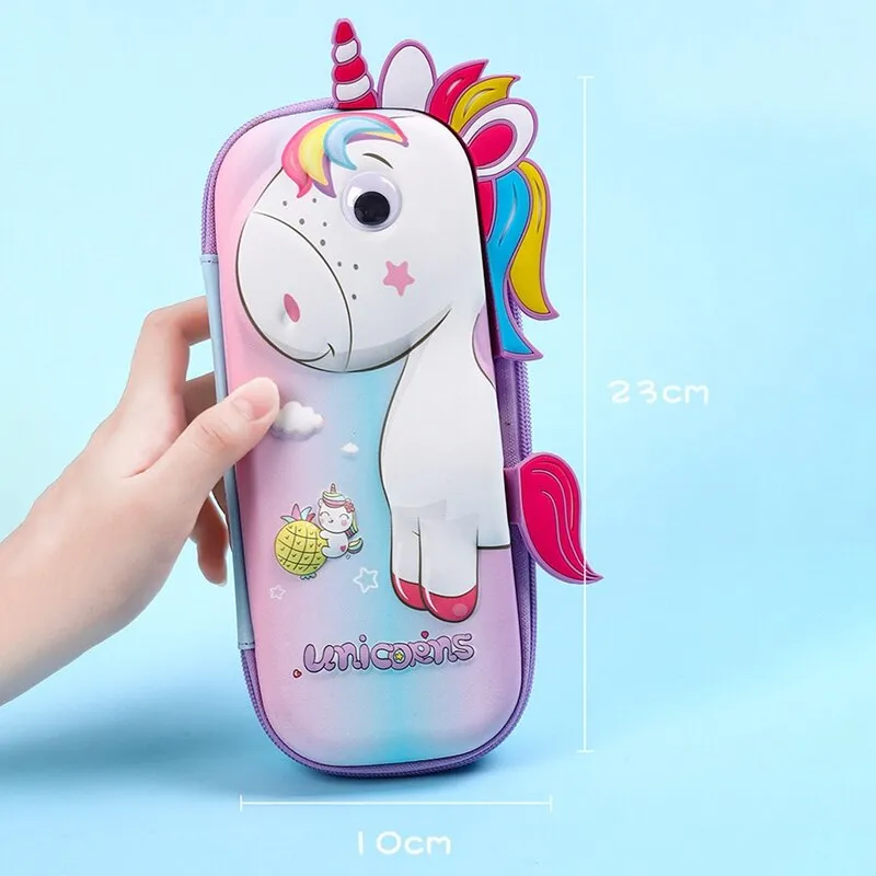 Niyo 3d Unicorn Smiggle Pencil Pouch