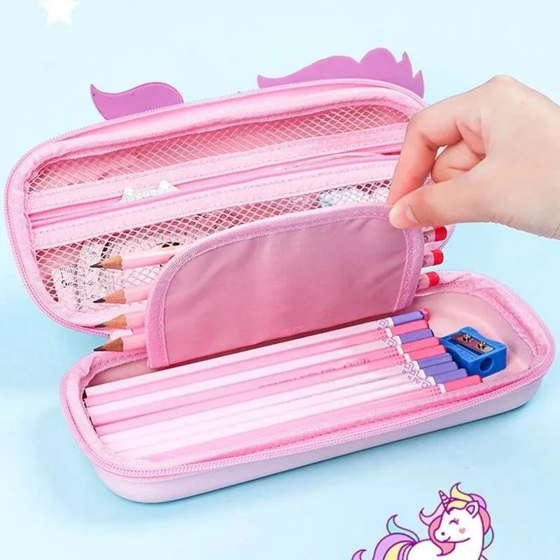 Niyo 3d Unicorn Smiggle Pencil Pouch