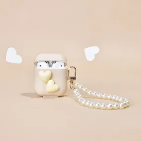 Nude Hearts Airpods Case