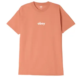 Obey Lower Case 2 T-Shirt - Citrus