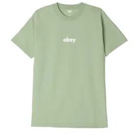 Obey Lower Case T-Shirt - Cucumber