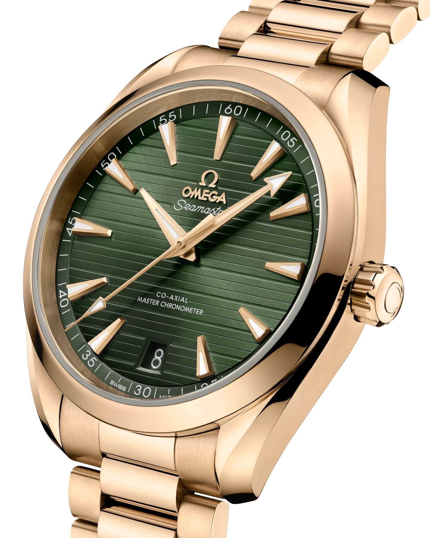 Omega Seamaster Aqua Terra 150M Co‑Axial Master Chronometer Moonshine Gold 220.50.41.21.10.001