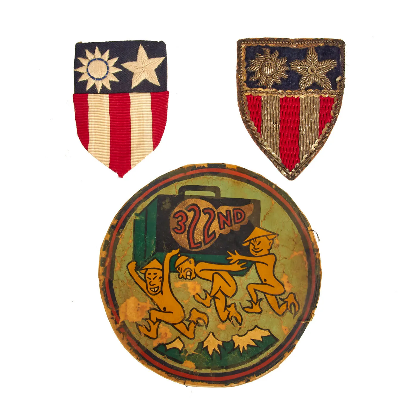 Original U.S. WWII Named 322nd Troop Carrier Squadron Distinguished Flying Cross Recipient Grouping Featuring China Order of the Cloud and Banner With Citation - Lieutenant Jack R. Echlin