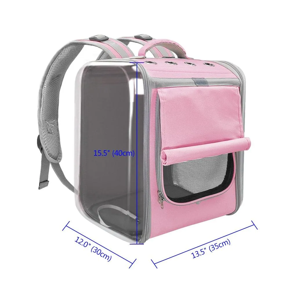 Outdoor Cat Carrier Bags Breathable Pet Carriers Small Dog Cat Backpack Travel Pet Transport Bag Carrying For Cats Pet Supplies