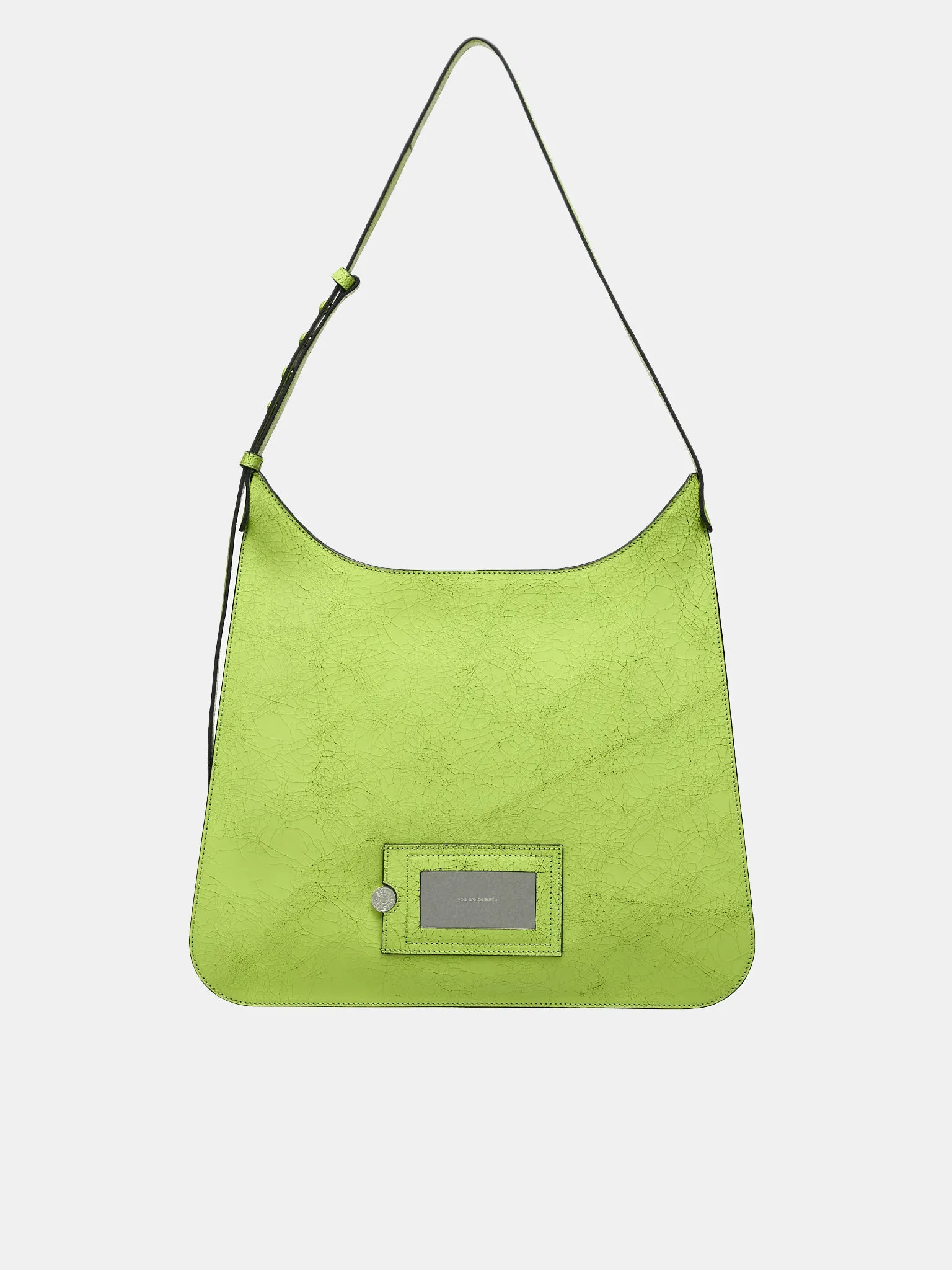 Platt Shoulder Bag (FN-WN-BAGS000331-LIME-GREEN)