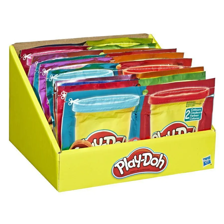 Play-Doh Grab and Go Soft Pack of 2 Colors Assortment