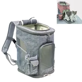 Portable Breathable Pet Backpack for On-the-Go Adventures