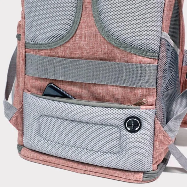 Portable Breathable Pet Backpack for On-the-Go Adventures