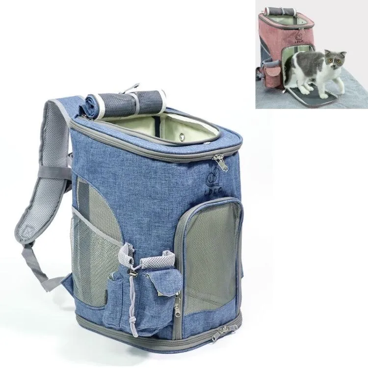 Portable Breathable Pet Backpack for On-the-Go Adventures