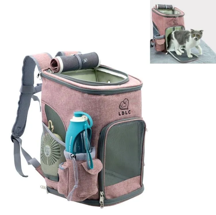 Portable Breathable Pet Backpack for On-the-Go Adventures