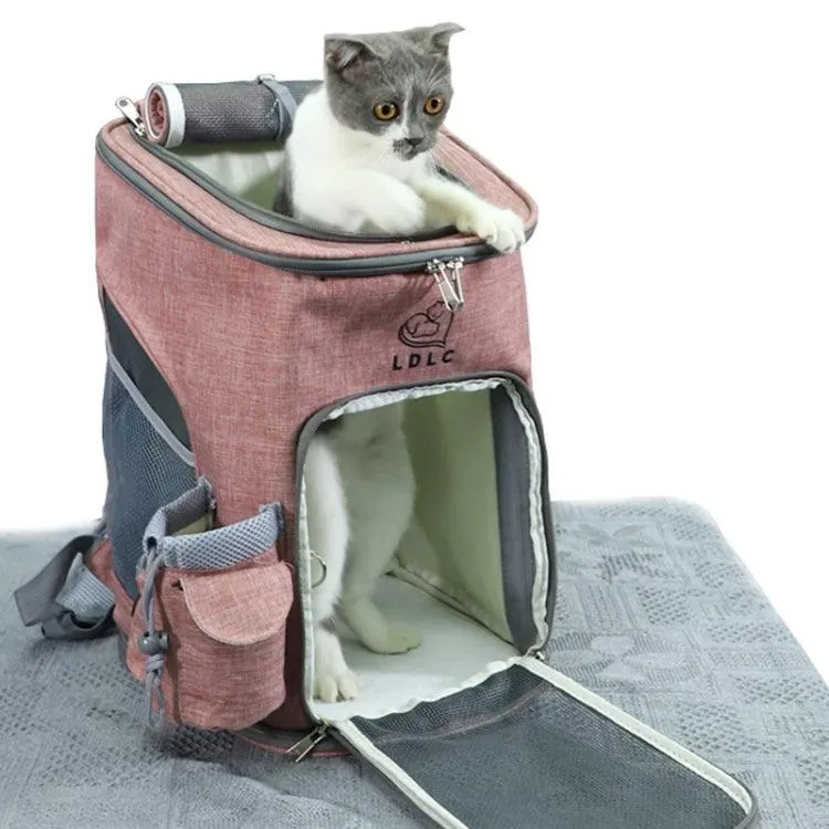 Portable Breathable Pet Backpack for On-the-Go Adventures