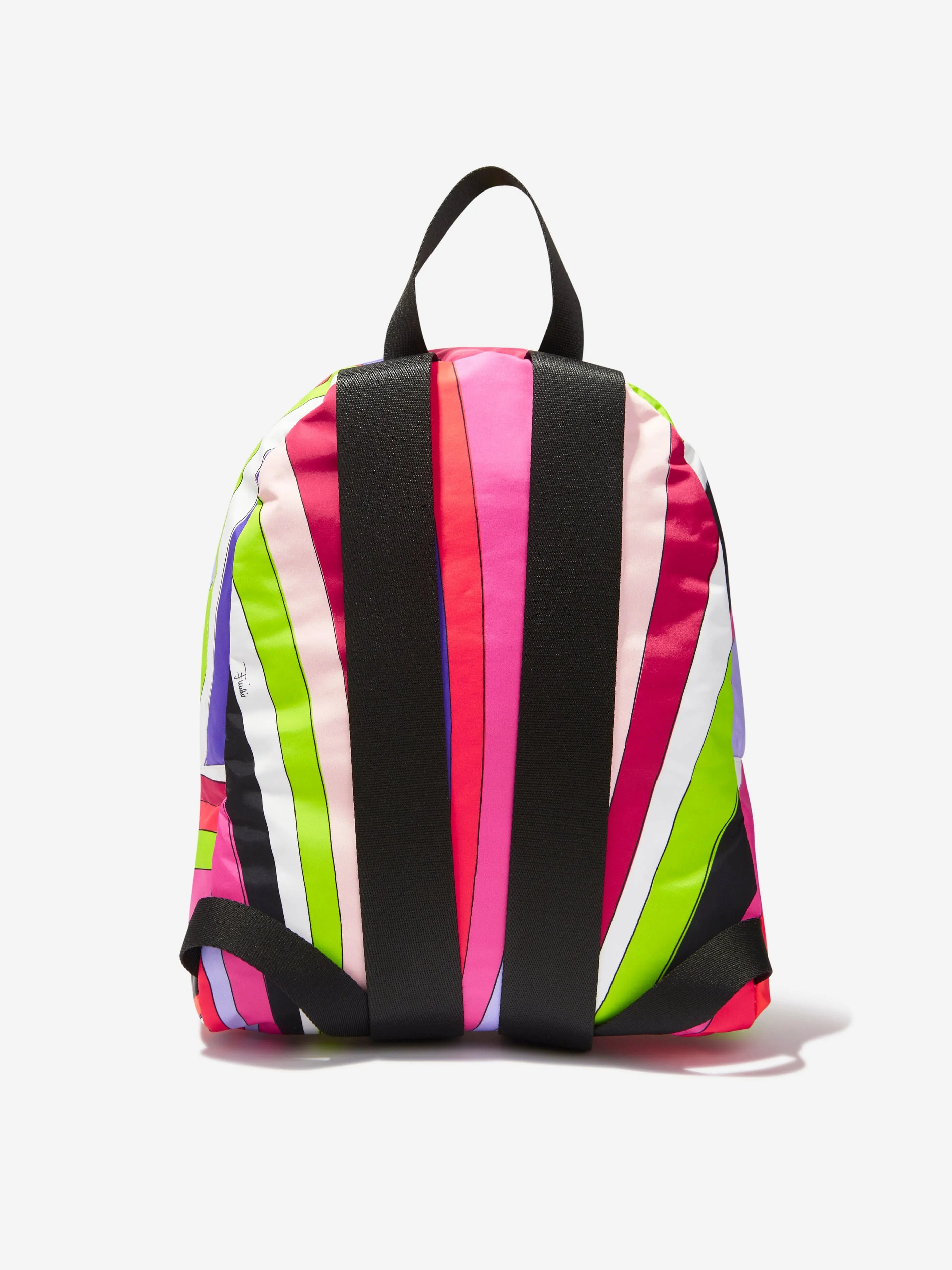 Pucci Girls Iride Print Backpack in Multicolour